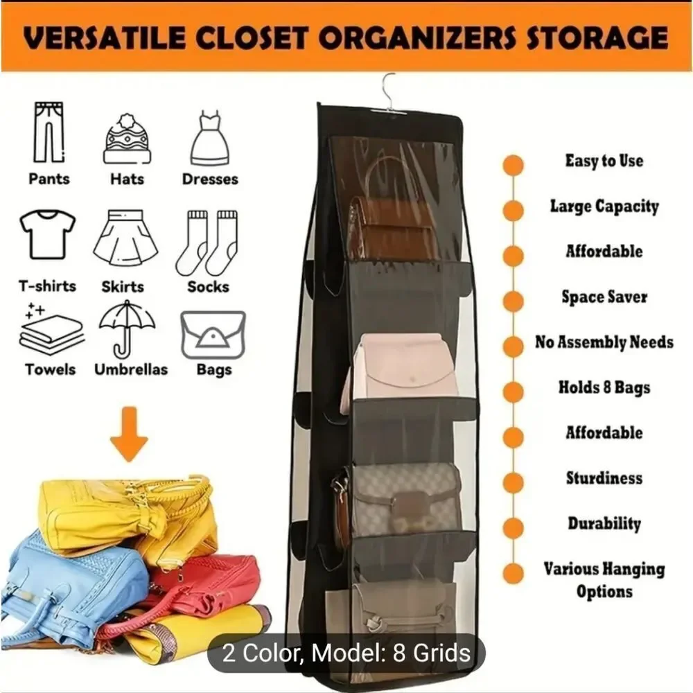 One piece NWT Purse Organizer for Closet
